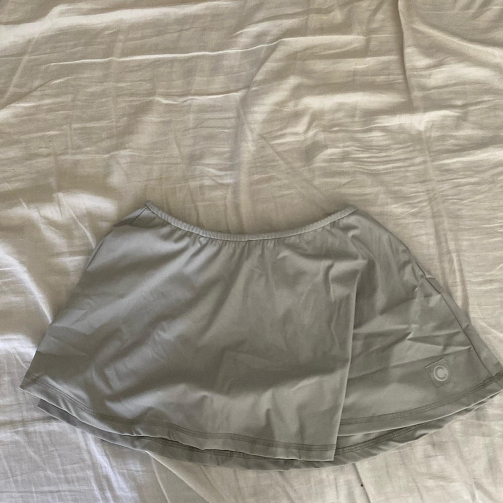 Boutine LA Cameeli Ash Grey Ballet Mini Skirt - Picture 2 of 5